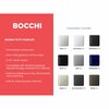 Bocchi Baveno Uno Dual-Mount Workstation Fireclay 27 in. Single Bowl 3-hole Kitchen Sink in Matte Black 1633-004-0127